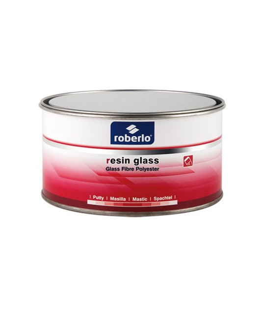 RB Masilla RESIN GLASS fibra - 1,5 kg