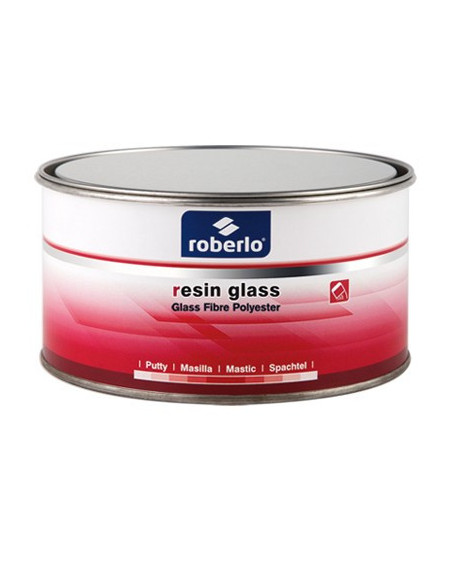 RB Masilla RESIN GLASS fibra - 1,5 kg