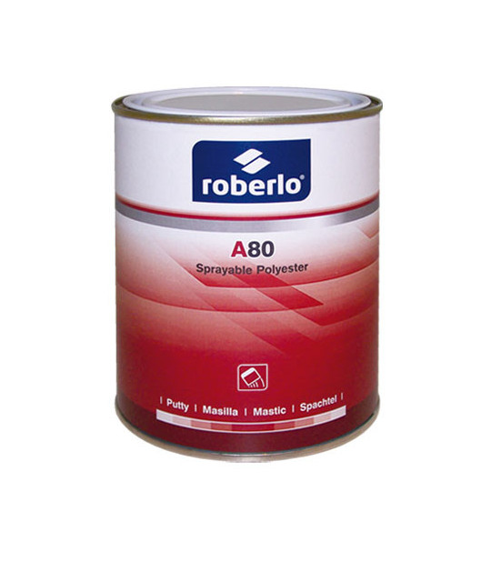RB Masilla A-80 poliéster a pistola- 1L