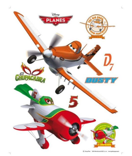 Deco Stickers Disney 65x85 (R) planes