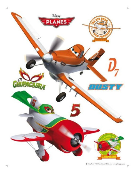 Deco Stickers Disney 65x85 (R) planes