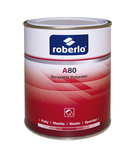 RB Masilla A-80 poliéster a pistola- 1L