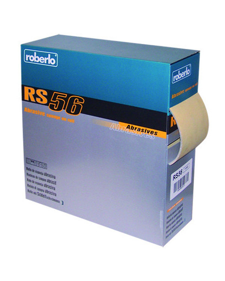 RB RS56  rollo esponja abrasiva 25m - P220